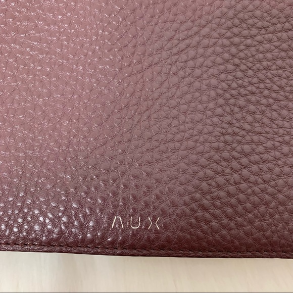 Aritzia Auxiliary Calisch Crossbody Bag Maroon - Picture 7 of 16